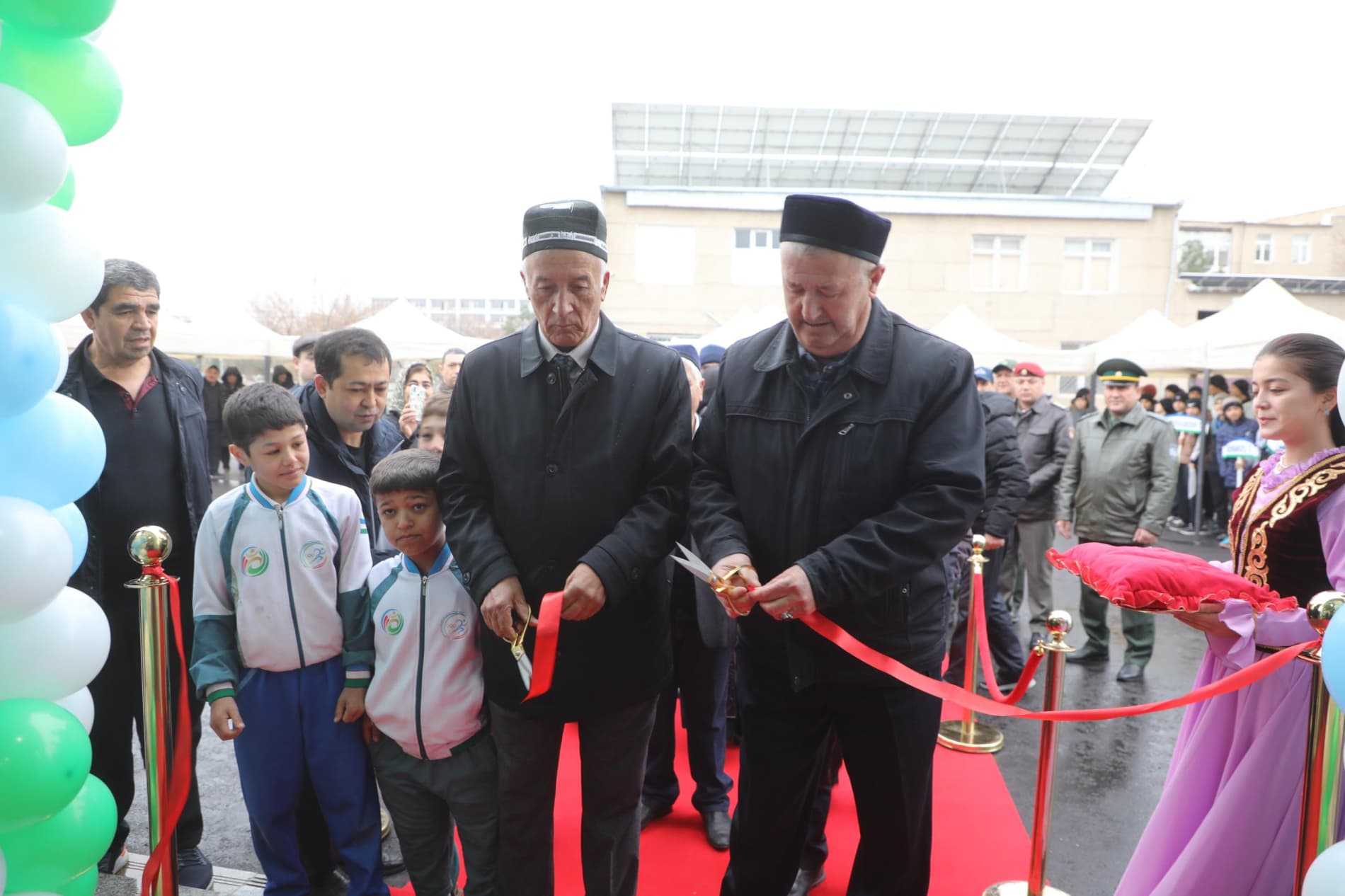 Бухорода замонавий спорт курашлари маркази фойдаланишга топширилди