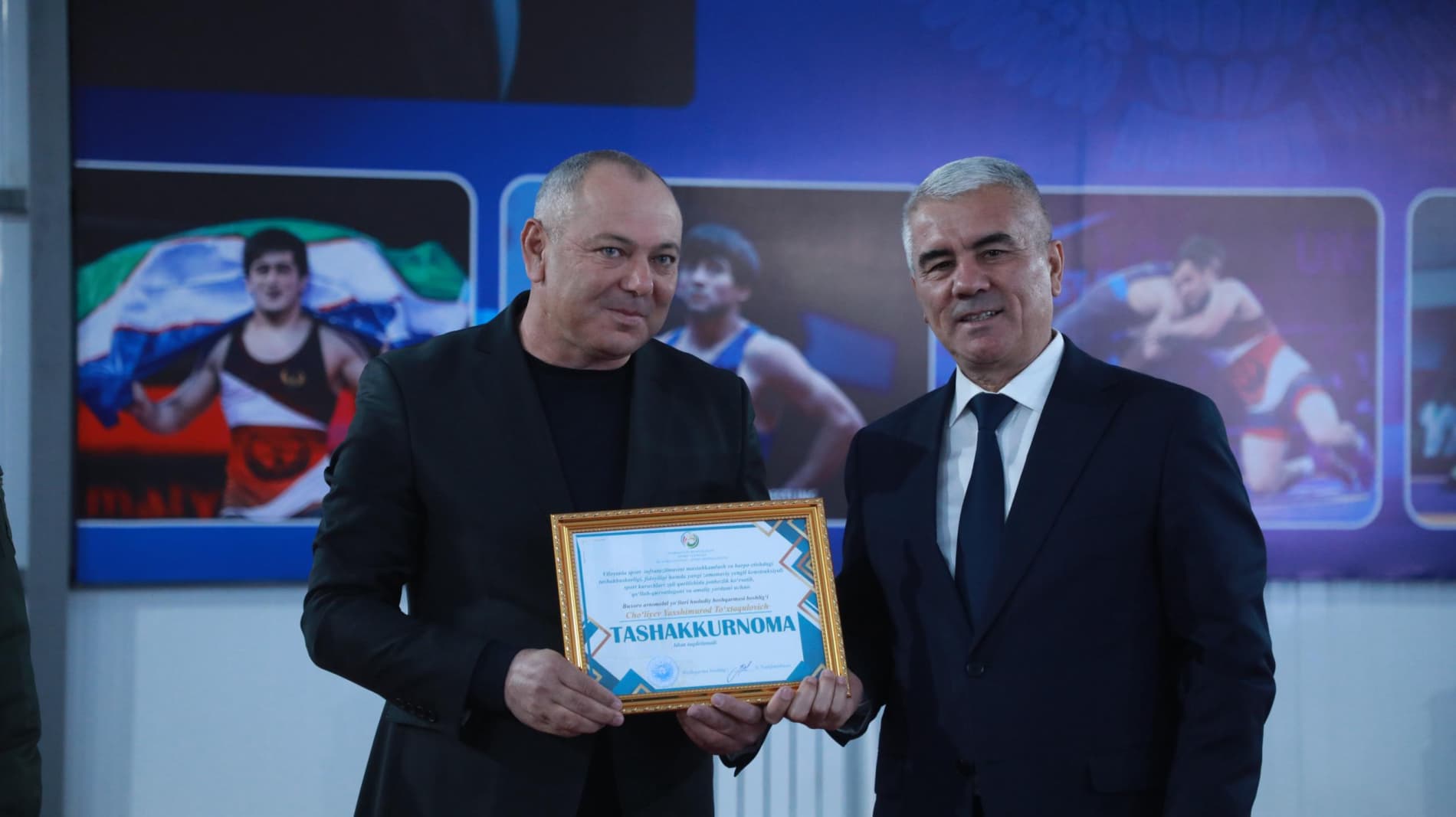 Бухорода замонавий спорт курашлари маркази фойдаланишга топширилди