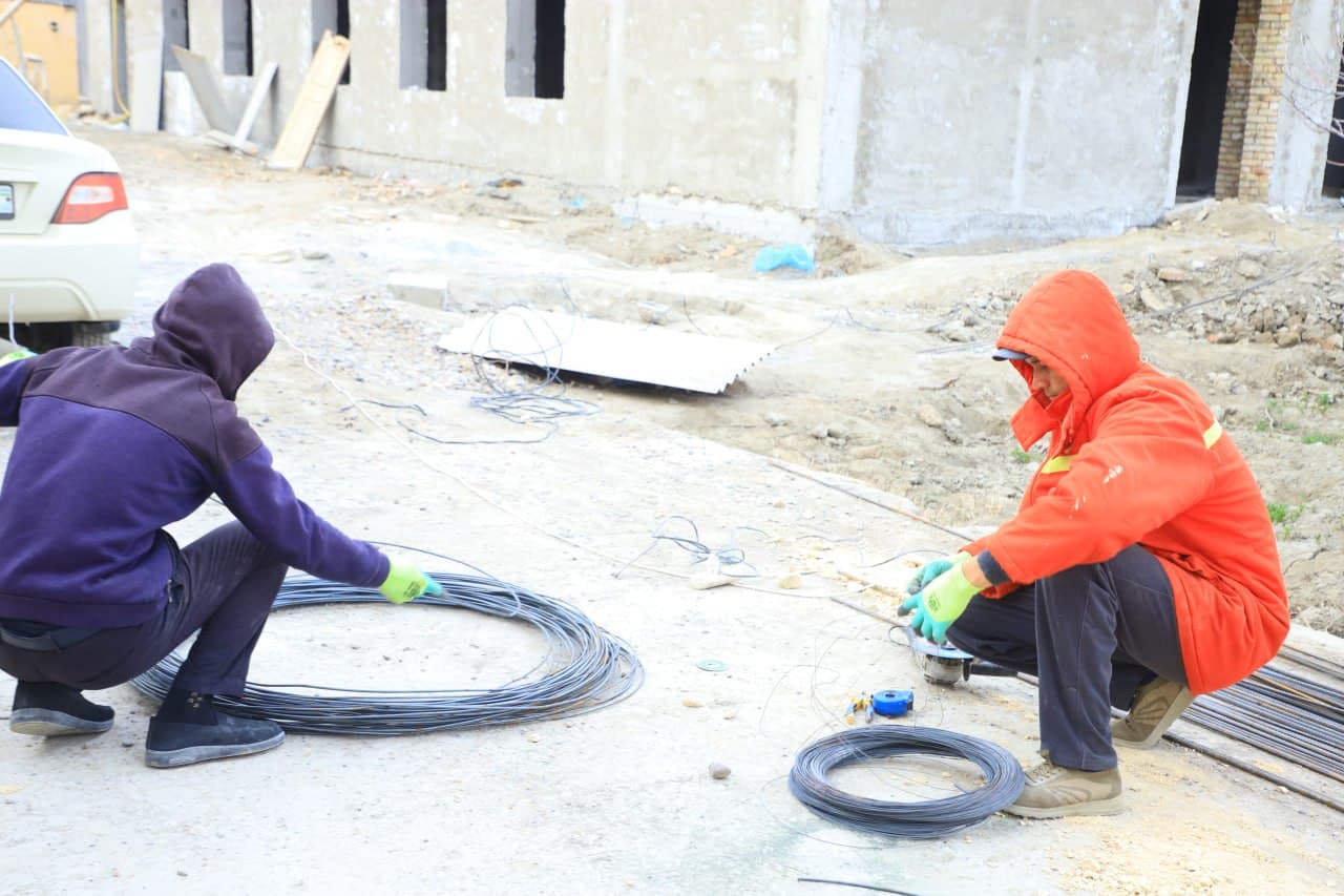 Vobkent: Hajuvon, Soʻfidehqon, Koʻlxatib va boshqa mahallalardagi maktab va bogʻchalarda qurilish-taʼmirlash ishlari avjida
