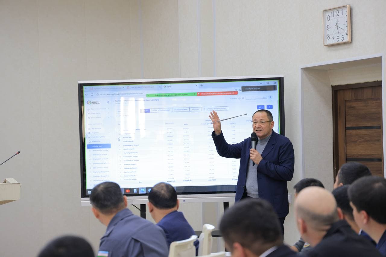 Вилоятда оммавий спортни янада ривожлантириш масалалари муҳокама қилинди