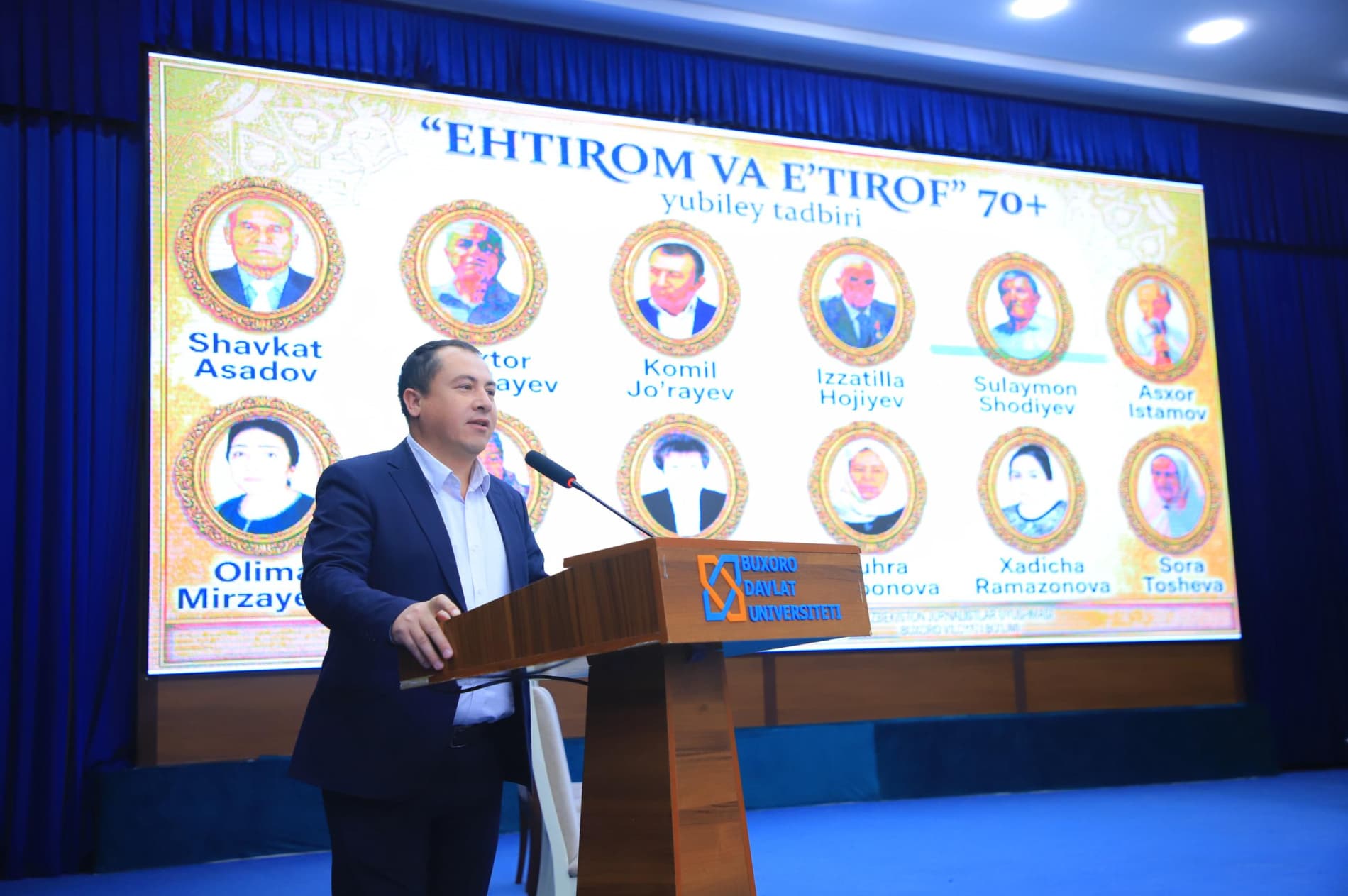 “Эҳтиром ва эътироф 70+”: бухоролик бир гуруҳ устоз журналистлар шарафланди