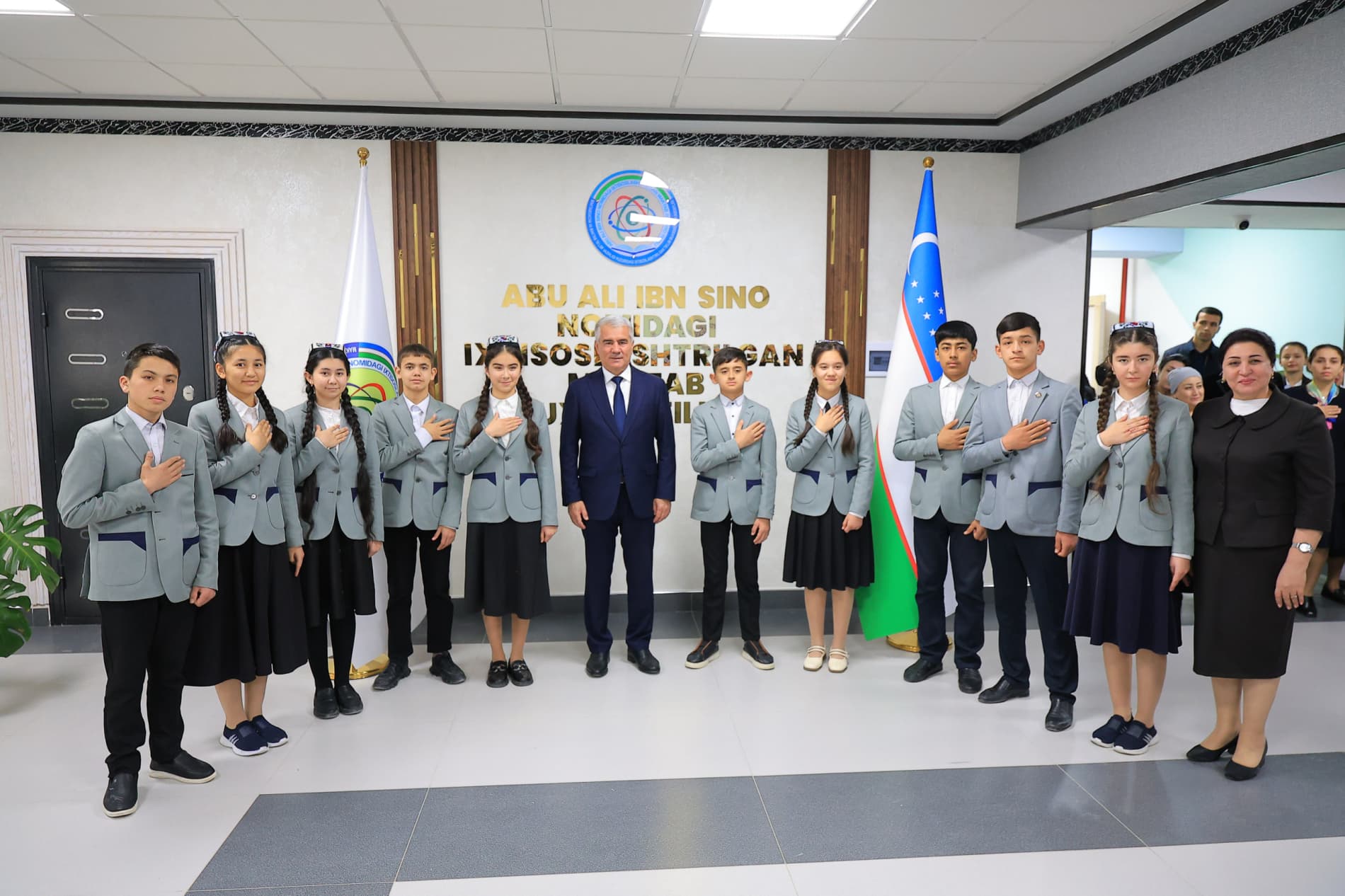 Buxoroda Abu Ali ibn Sino nomidagi ixtisoslashtirilgan maktab filiali ochildi