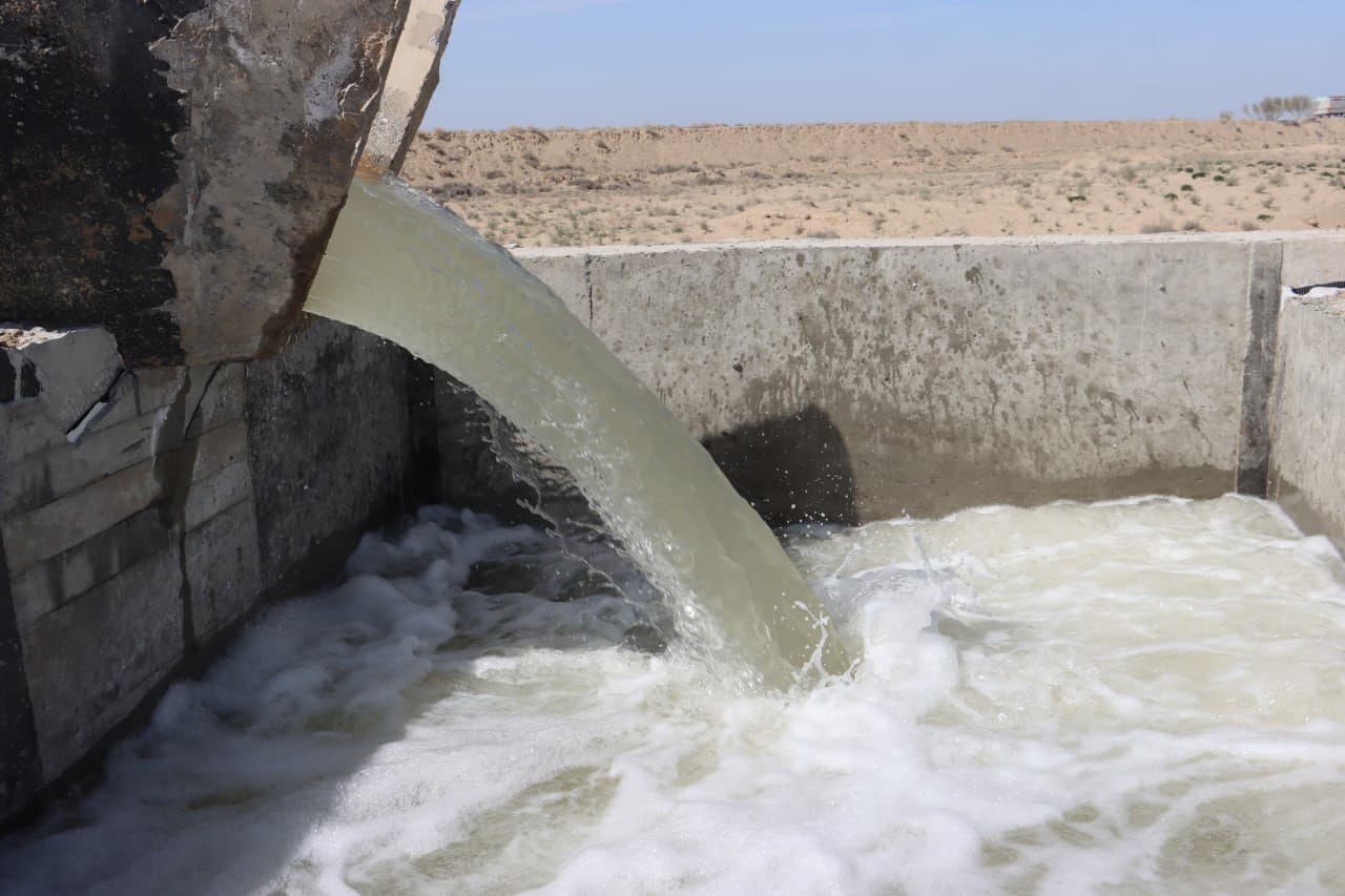 Qorovulbozor: “Ark eko klaster tekstil” MCHJ yangi yer va ariqlar ochish, ekish ishlarini boshlash harakatida