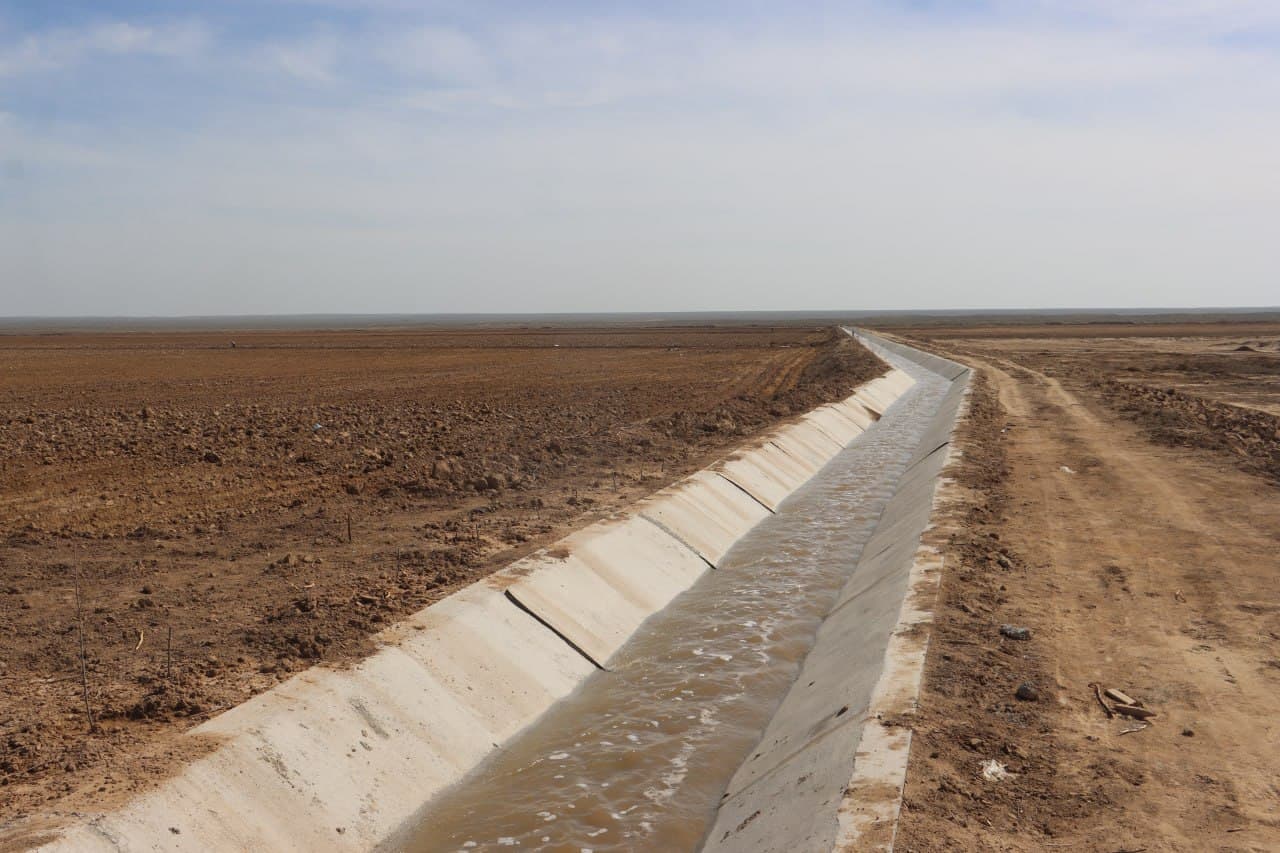 Qorovulbozor: “Ark eko klaster tekstil” MCHJ yangi yer va ariqlar ochish, ekish ishlarini boshlash harakatida