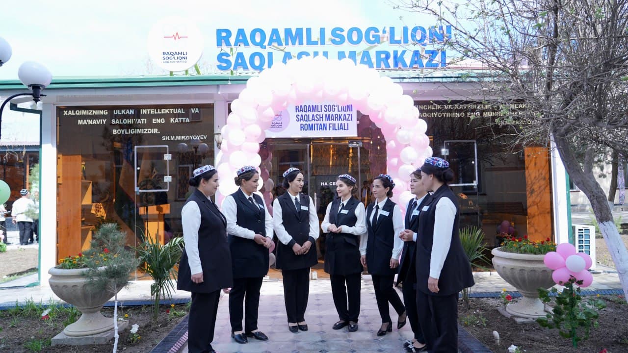 Romitan: tibbiyot birlashmasida “Raqamli sogʻliqni saqlash markazi” ochildi