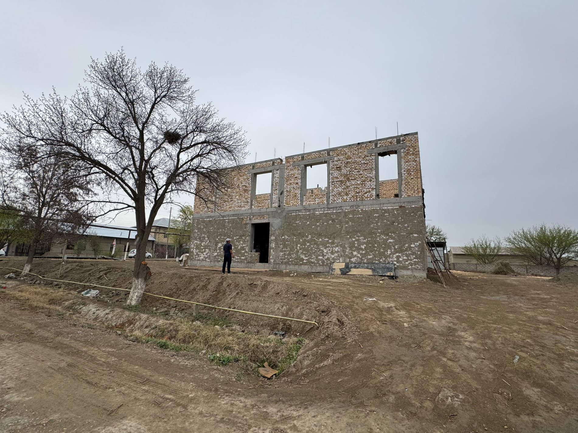 Shofirkon: “Tezguzar”da yangi maktabgacha taʼlim maskani qurilmoqda