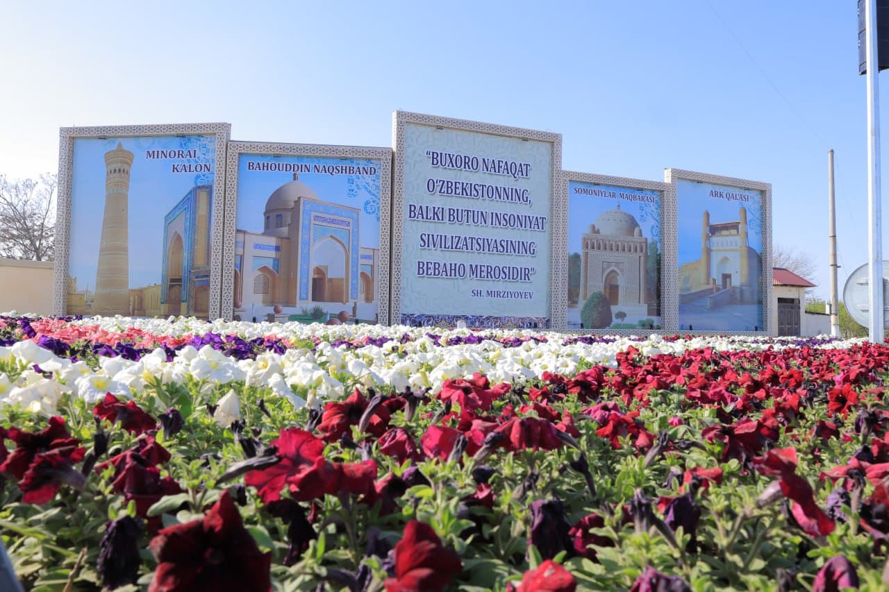 Kogon: temiryoʻlchilar tumani gulga burkanmoqda