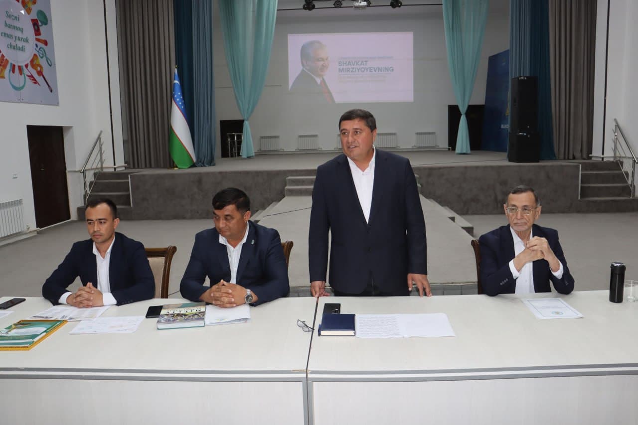 “Yangi Oʻzbekiston” islohotlari Qorovulbozorda ham keng targʻib qilinmoqda