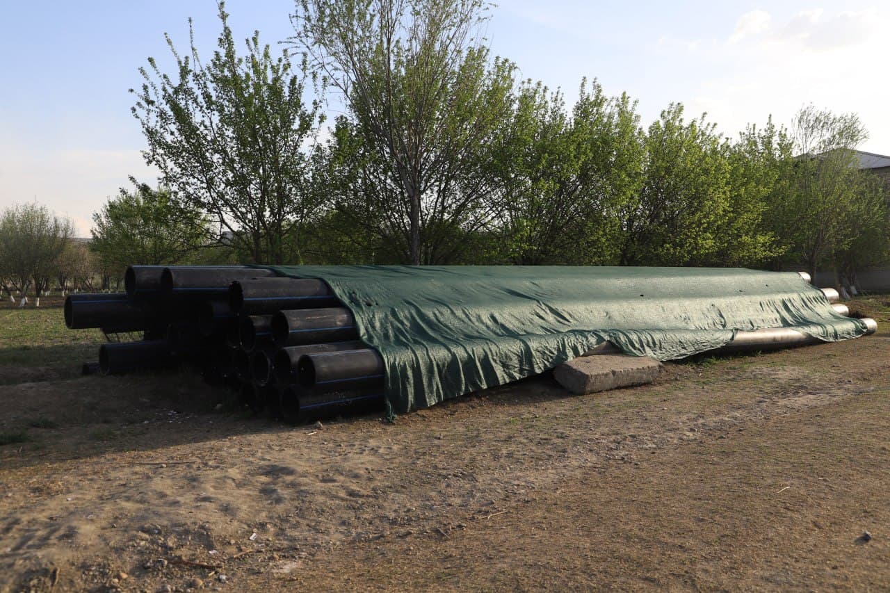 Жондор: 12 та ҳудудда ичимлик суви ва канализация тизими ривожлантирилмоқда