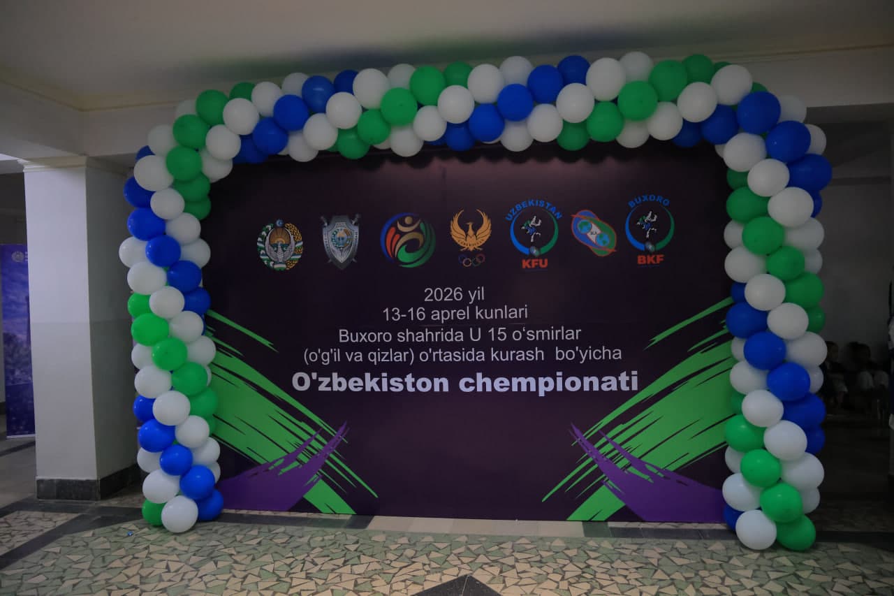 Бухорода кураш бўйича U-15 ўсмирлар (ўғил ва қиз болалар) ўртасида Ўзбекистон чемпионати ўтказилмоқда