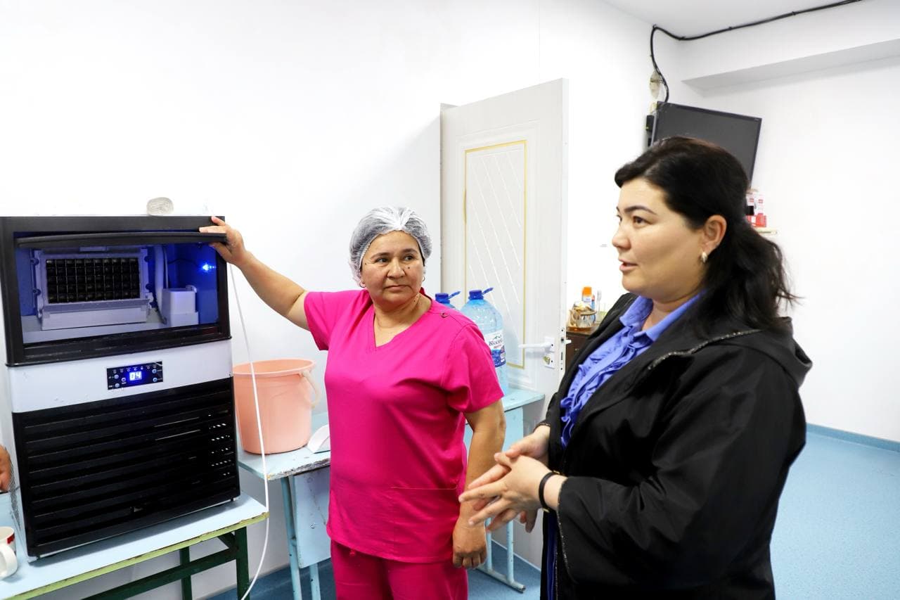 Buxoro tumani: umumta’lim maktabi bo‘sh turgan binolarida tadbirkorlik sexlari tashkil qilinmoqda