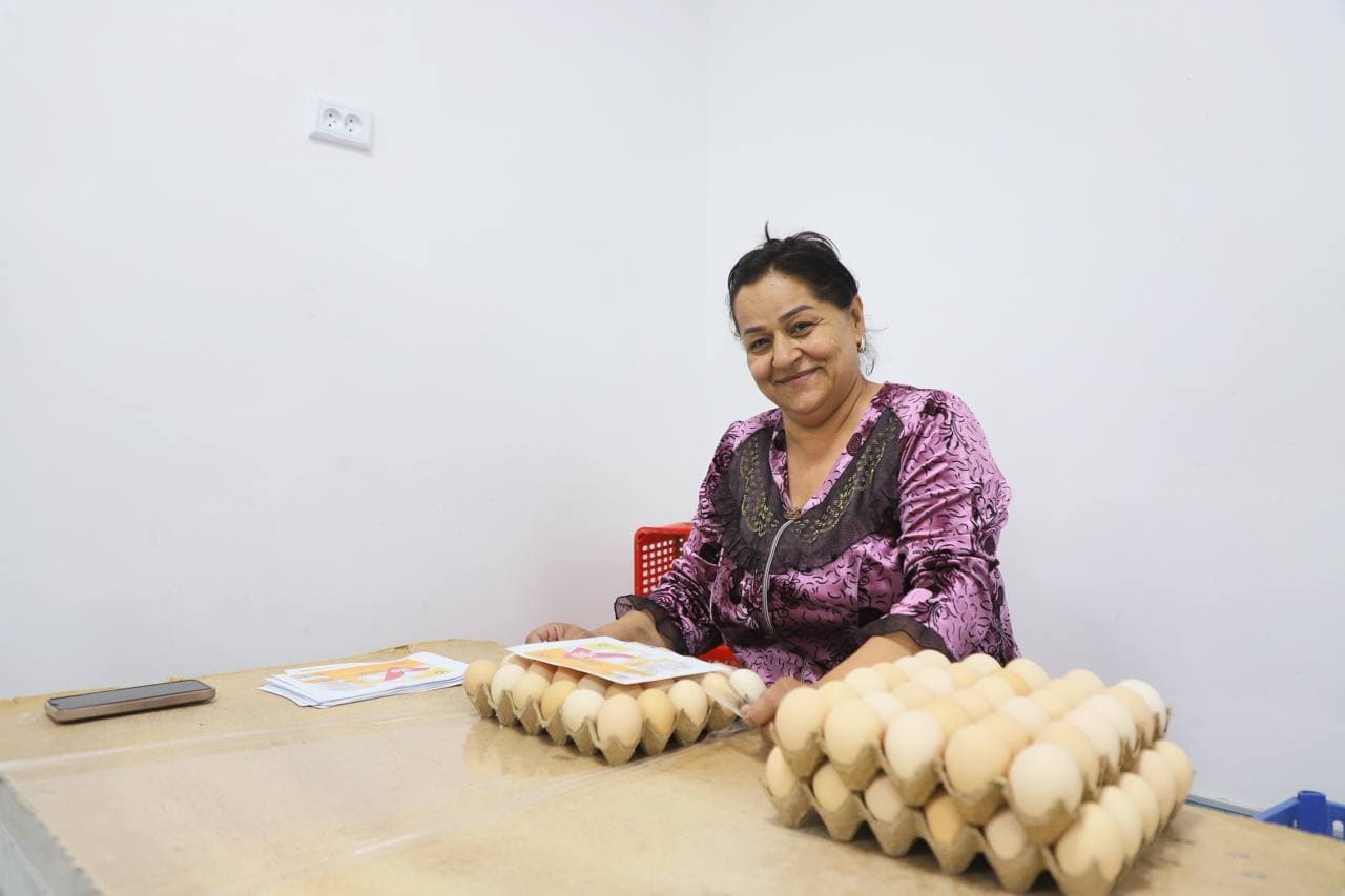 Buxoro tumani: umumta’lim maktabi bo‘sh turgan binolarida tadbirkorlik sexlari tashkil qilinmoqda