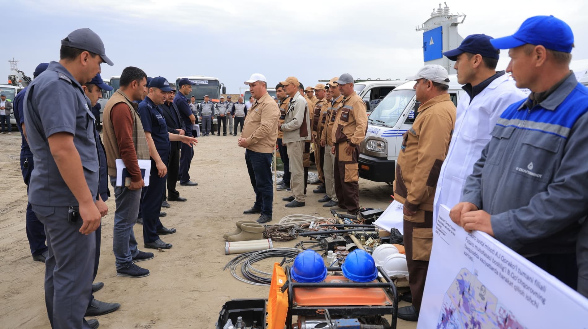 Olot va Qorako‘l tumanlarida qo‘mondonlik-shtab o‘quv mashqlari bo‘lib o‘tdi
