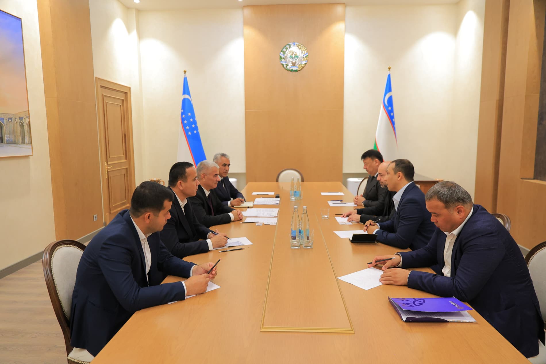 Botir Zaripov Xalqaro fuqaro aviatsiyasi tashkilotining (ICAO) Yevropa va Shimoliy Atlantika byurosi (EUR/NAT) mintaqaviy direktori Nikolas Rallo bilan uchrashdi