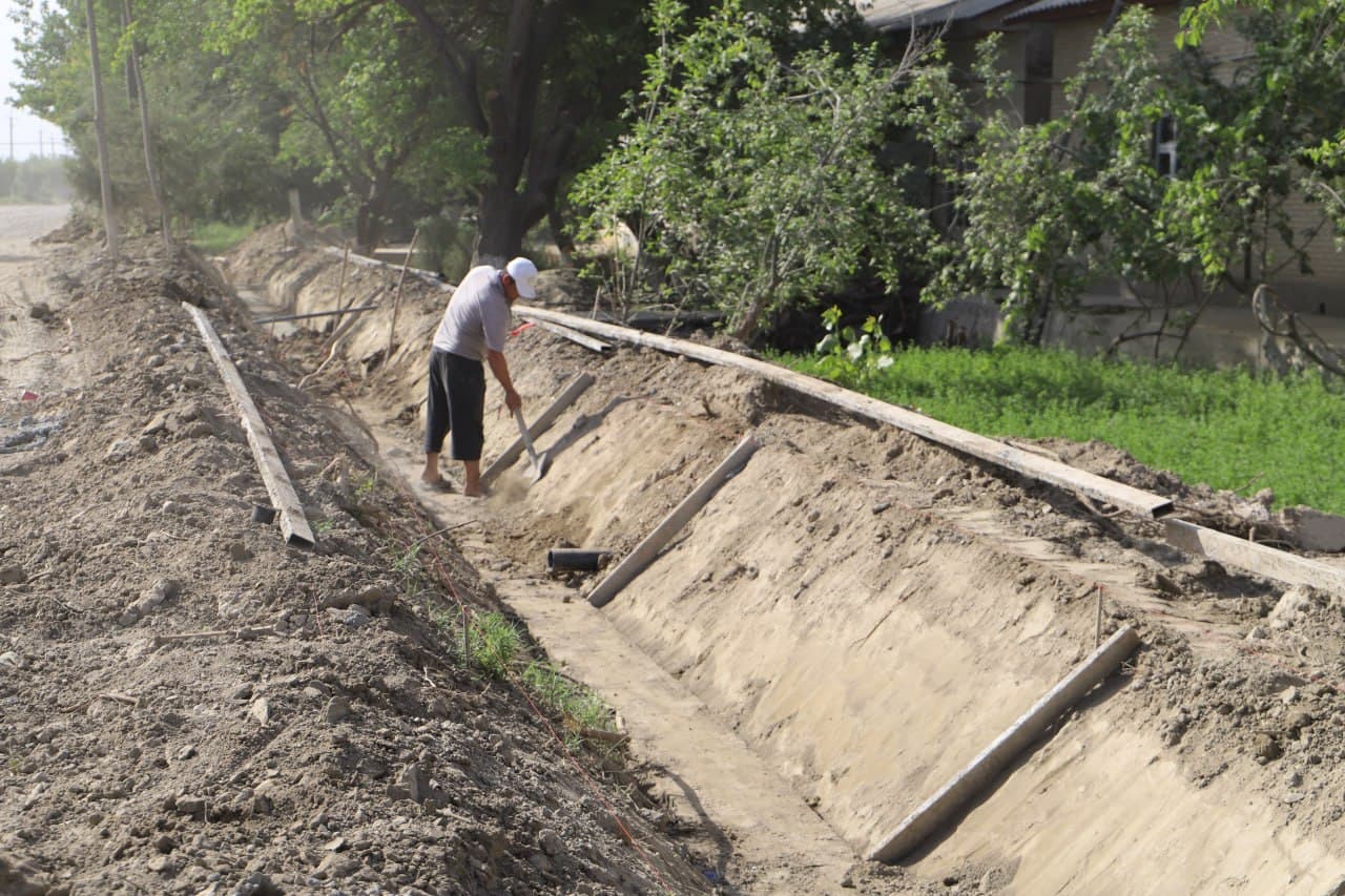 Shofirkon: irrigatsiya tarmog‘ini yaxshilashga qariyb 10 milliard so‘m mablag‘ yo‘naltirildi