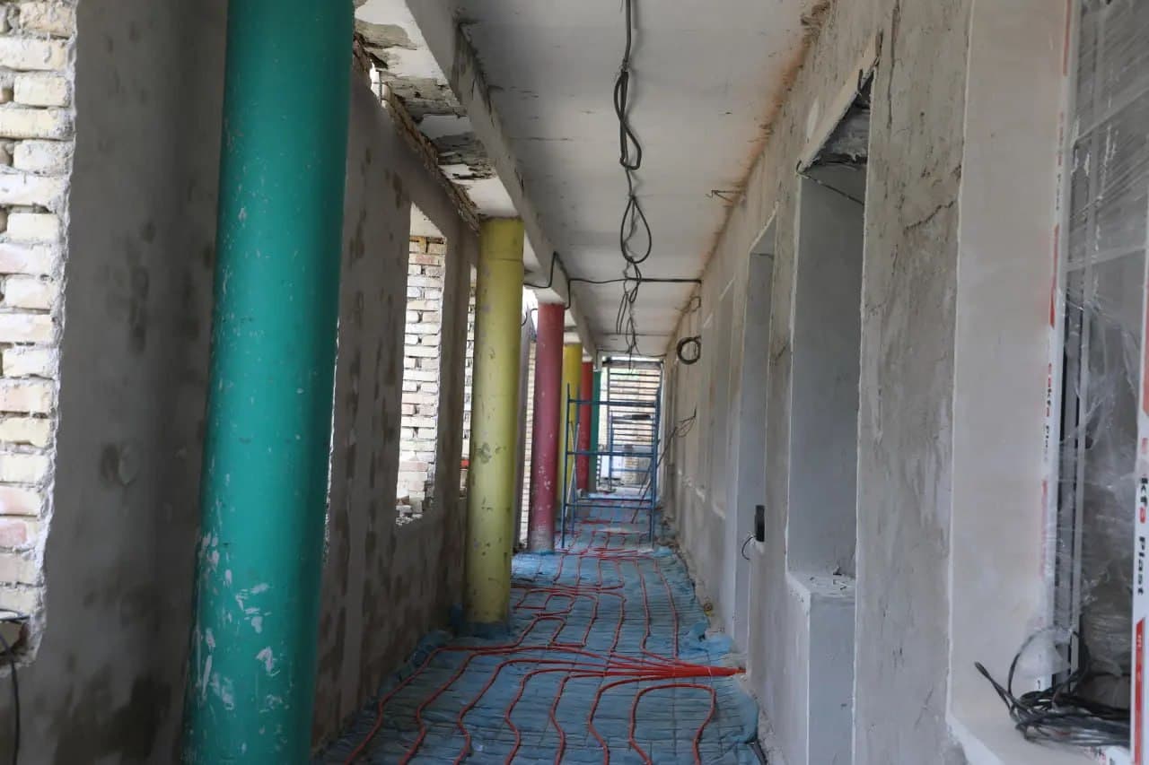 Buxoro shahri: 14-sonli davlat maktabgacha taʼlim tashkiloti qayta taʼmirlanmoqda