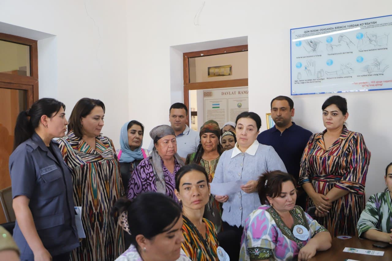 Shofirkon: “Oila va xotin-qizlar maskani” faoliyati yo‘lga qo‘yildi