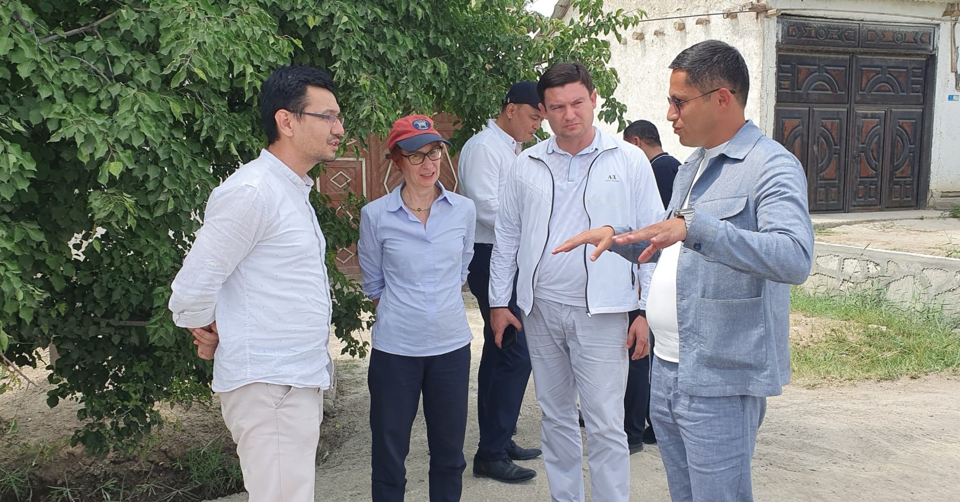 Romitan: GIZ xalqaro vakillari tumanda strategik o‘rganishlar olib bormoqda
