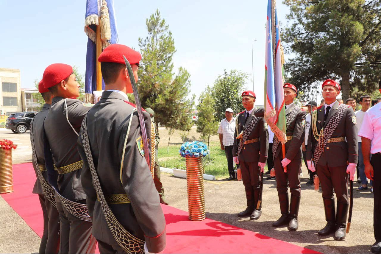 Buxoro tumani: Mudofaa ishlari bo‘limining yangi binosi foydalanishga topshirildi