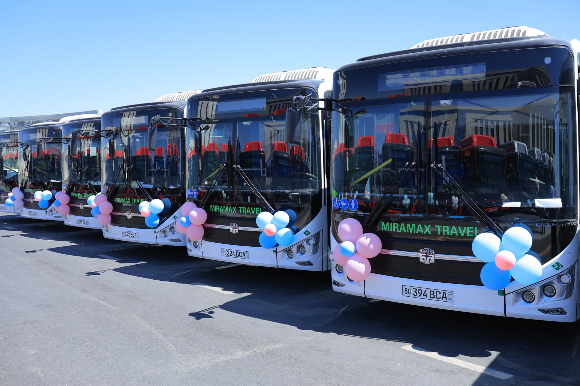 Buxoroga yana 76 ta zamonaviy avtobus olib kelindi