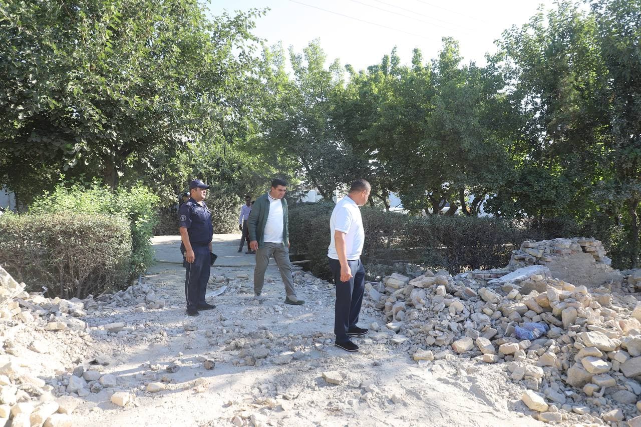 Buxoro tumani: Rabotak mahallasida yangi tibbiyot punkti bunyod etilmoqda