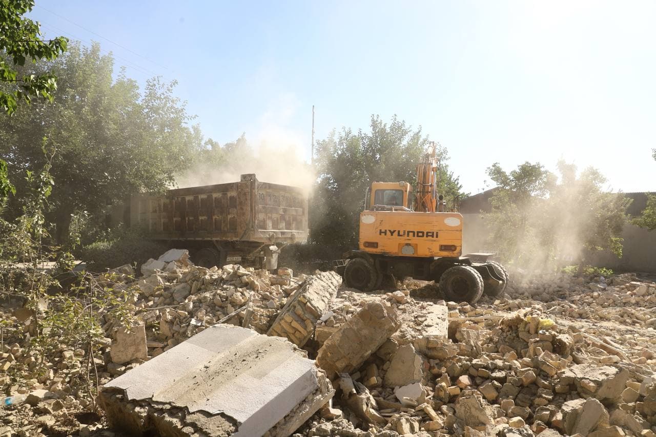 Buxoro tumani: Rabotak mahallasida yangi tibbiyot punkti bunyod etilmoqda