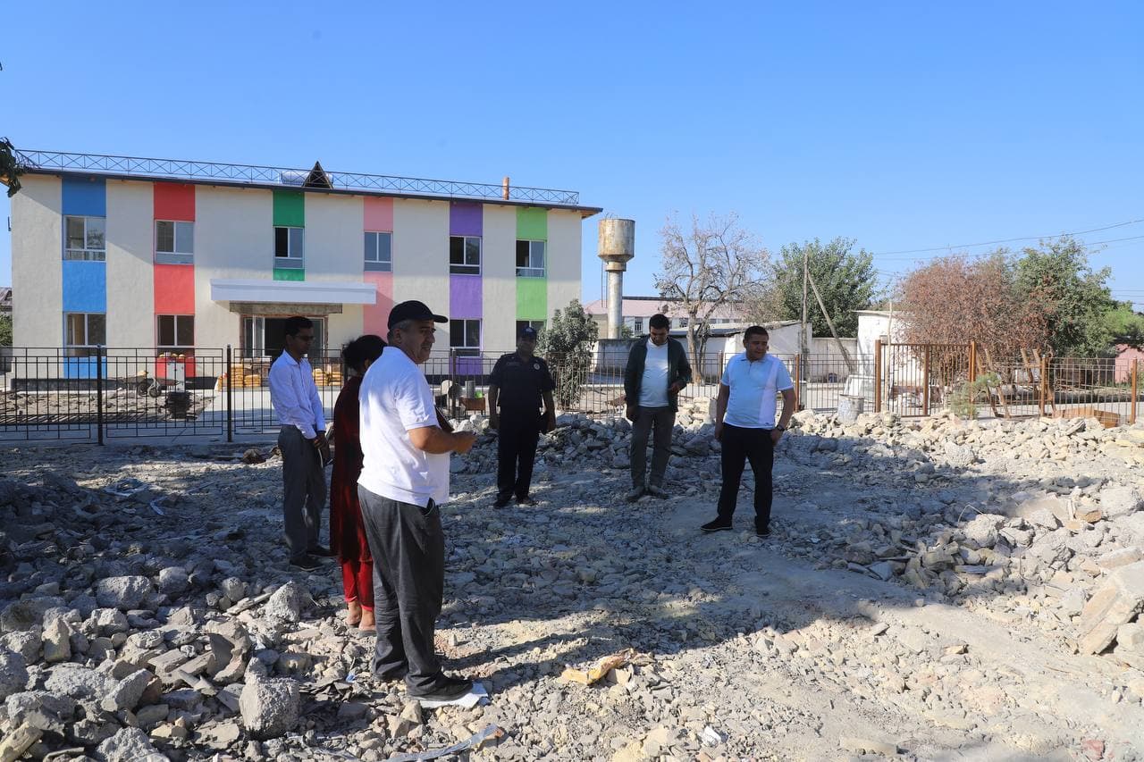 Buxoro tumani: Rabotak mahallasida yangi tibbiyot punkti bunyod etilmoqda
