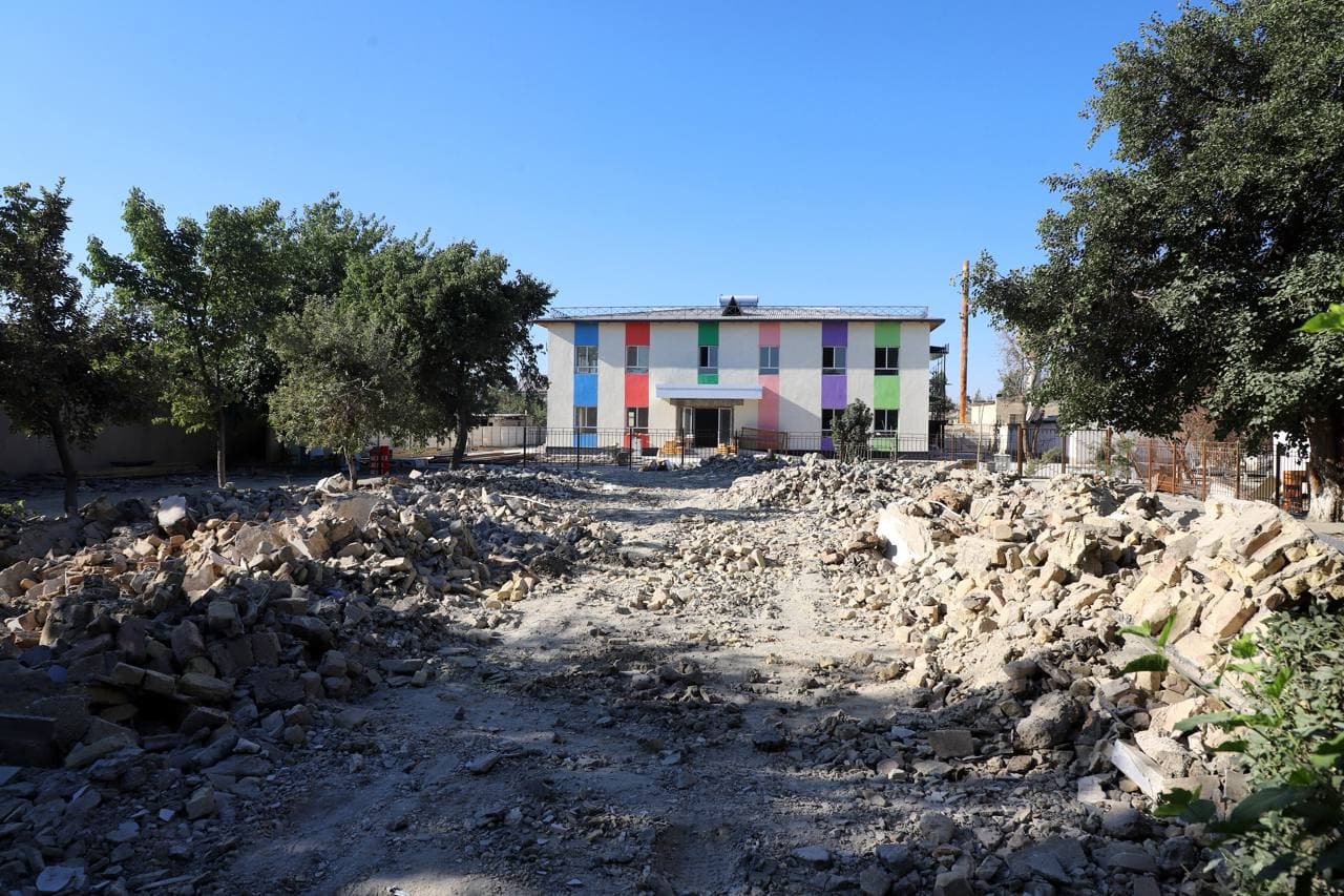 Buxoro tumani: Rabotak mahallasida yangi tibbiyot punkti bunyod etilmoqda