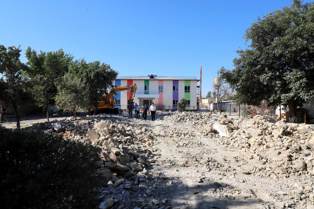 Buxoro tumani: Rabotak mahallasida yangi tibbiyot punkti bunyod etilmoqda