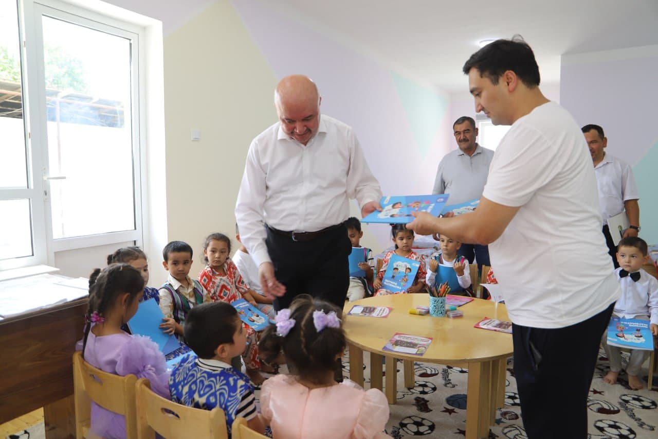 Shofirkon: “Tezguzar” mahallasida yangi maktabgacha taʼlim maskani ish boshladi