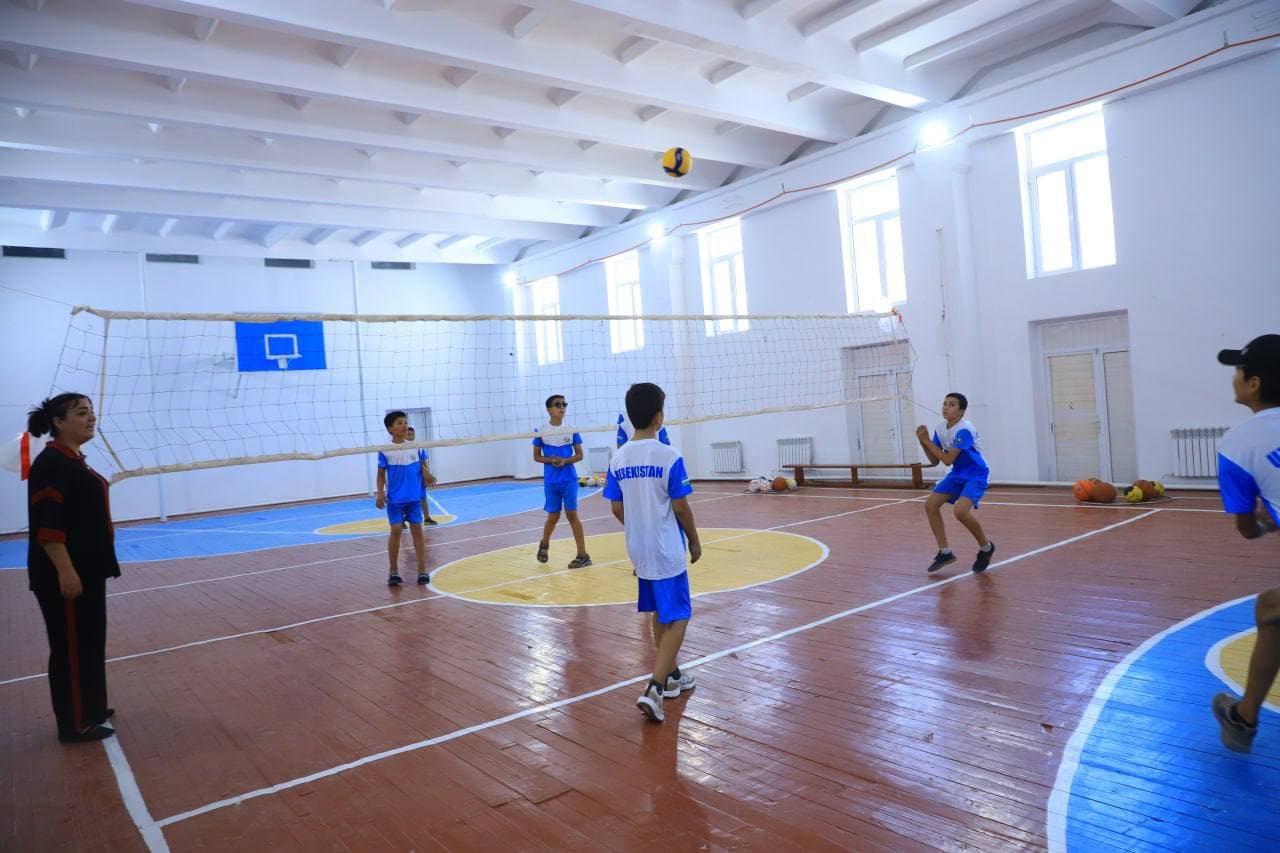 Vobkentda yangi oʻquv yiliga munosib tayyorgarlik: yana ikki maktab zamonaviy qiyofa kasb etdi