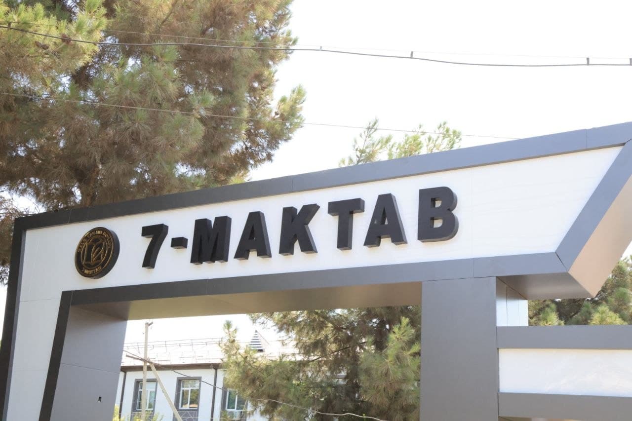Истиқлол туҳфаси: Вобкентда яна икки мактаб янгиланиб, фойдаланишга топширилди