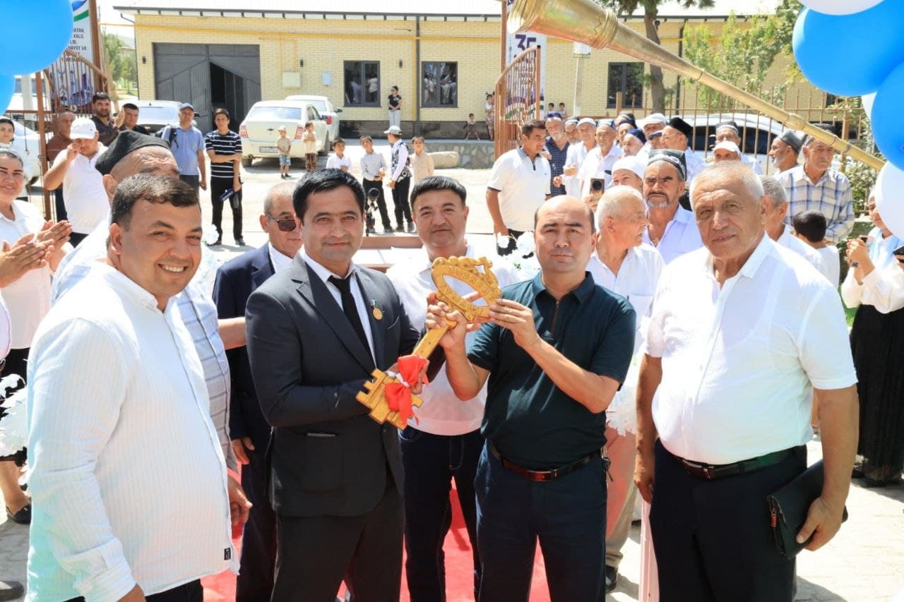 Istiqlol tuhfasi: Vobkentda tibbiyot va 3 ta taʼlim maskani yangilandi