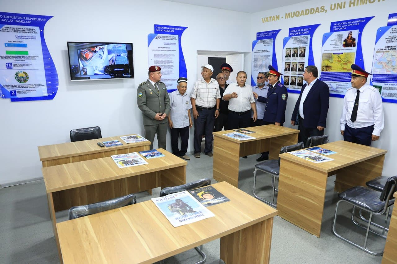 Қоровулбозорда Фавқулодда вазиятлар бўлимининг янги биноси фойдаланишга топширилди