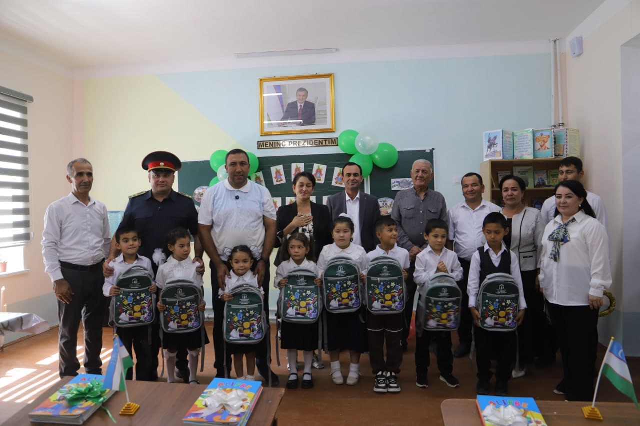 Shofirkonda yangi oʻquv yili — yangilangan maktablar va yangi imkoniyatlar bilan