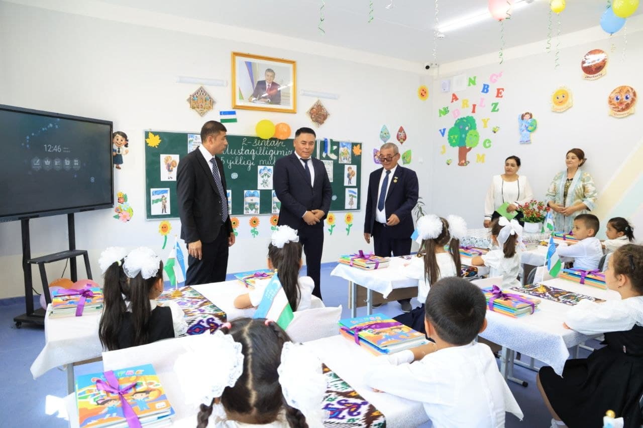 Istiqlol tuhfasi: Vobkentda tibbiyot va 3 ta taʼlim maskani yangilandi