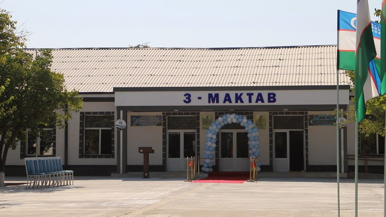 Shofirkonda yangi oʻquv yili — yangilangan maktablar va yangi imkoniyatlar bilan