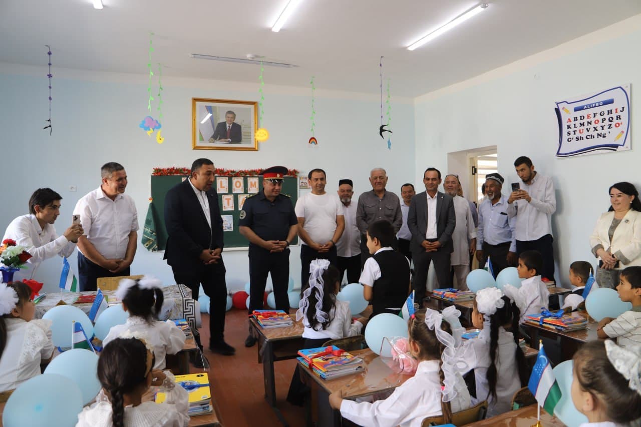 Istiqlol tuhfasi: Shofirkonda 5 ta taʼlim maskani yangilanib, foydalanishga topshirildi