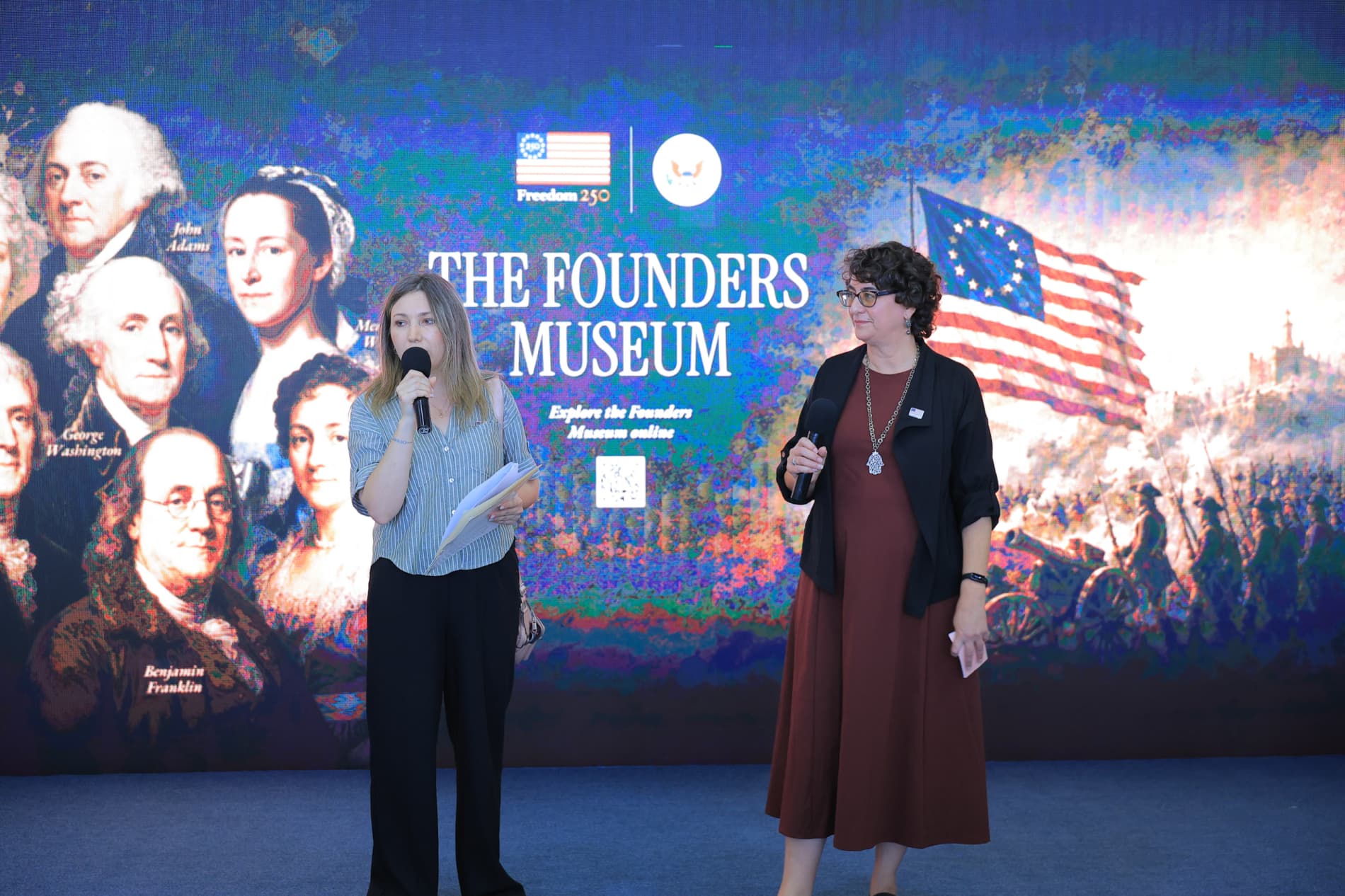 Buxoroda “Freedom 250 Roadshow” koʻchma koʻrgazmasi oʻtkazilmoqda