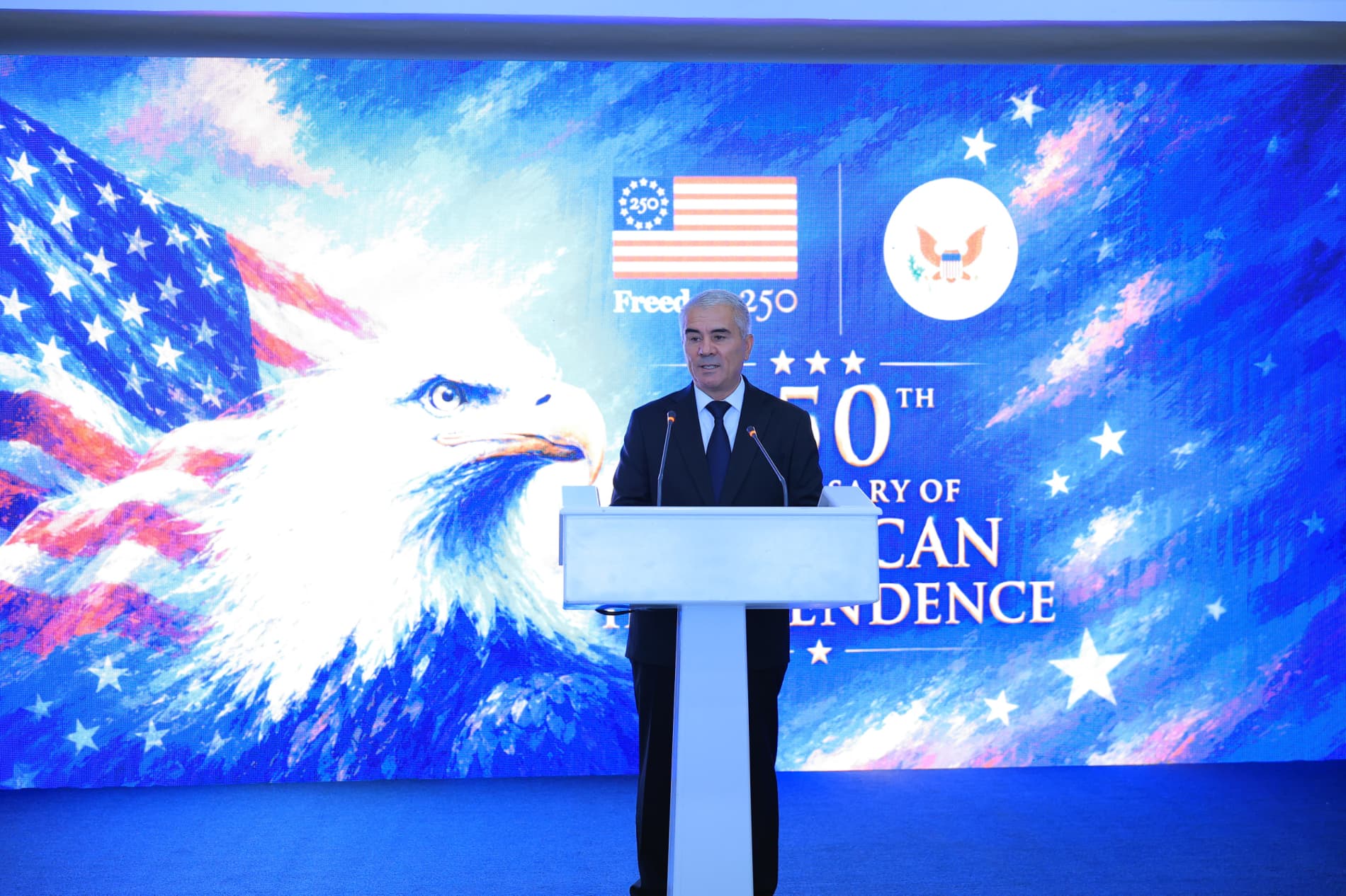 Buxoroda “Freedom 250 Roadshow” koʻchma koʻrgazmasi oʻtkazilmoqda