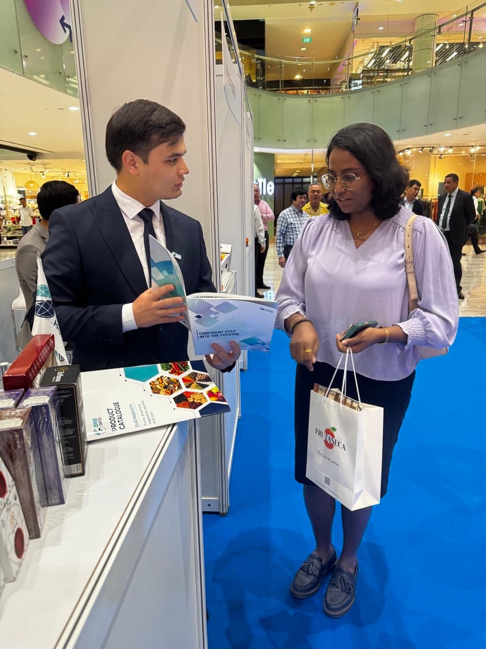 БРЕНД BMB ZA’FARON ПРЕДСТАВЛЕН НА МЕЖДУНАРОДНОЙ ТОРГОВОЙ ЯРМАРКЕ В СИНГАПУРЕ