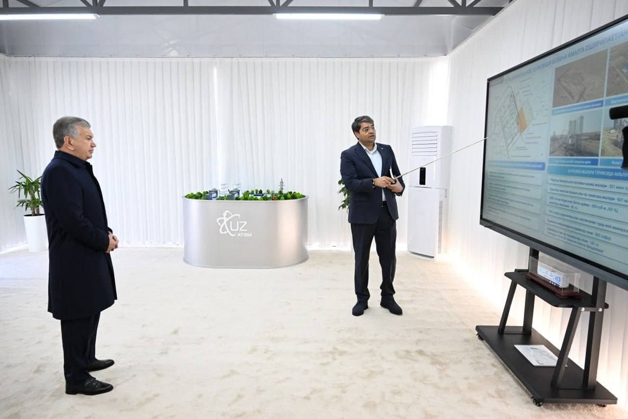 Президент ознакомился с современными проектами в сфере дорожного строительства, энергетики и градостроительства