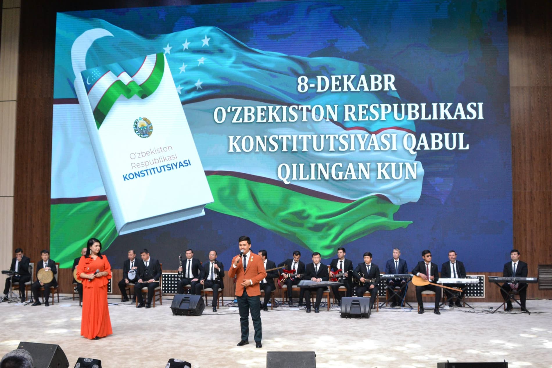 Videoreportaj: Konstitutsiyamizning 33 yilligi Jizzaxda keng nishonlandi