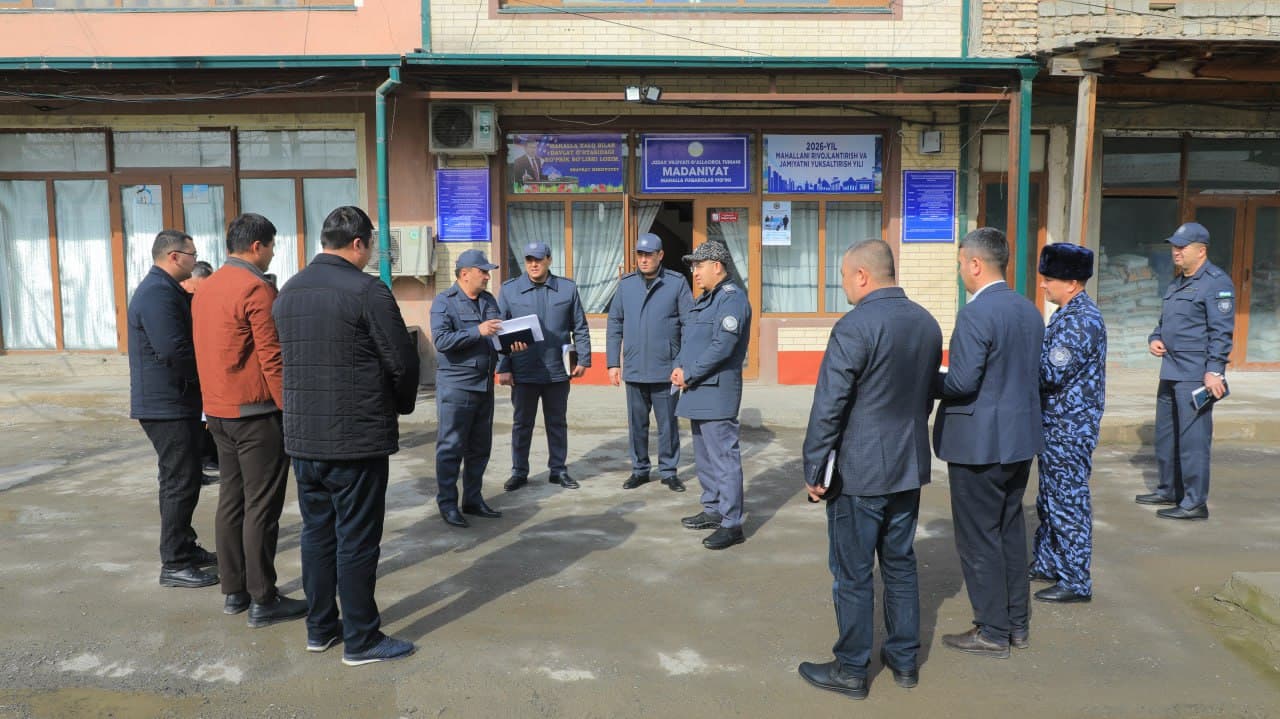 Jizzax viloyatida xavfsiz muhit yaratish ustuvor vazifa