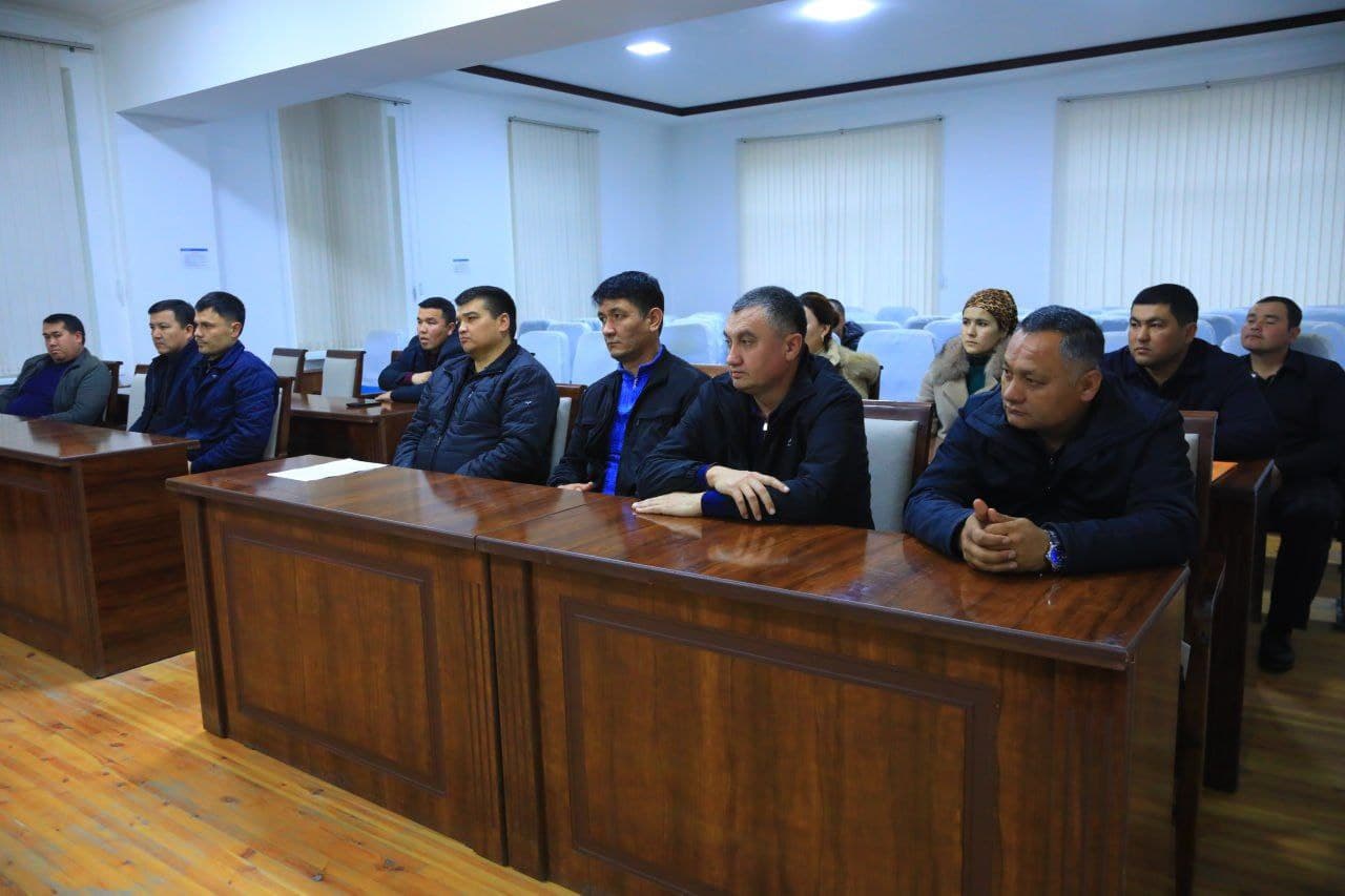 Mirzacho‘lda korrupsiyaga qarshi kurashish bo‘yicha o‘quv seminari o‘tkazildi