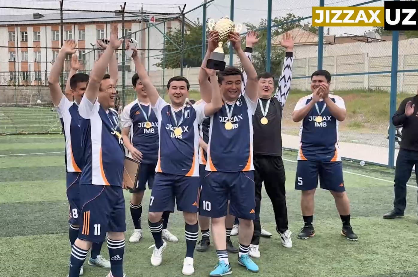 Videoreportaj: Jizzaxda mini futbol musobaqasi o‘tkazildi