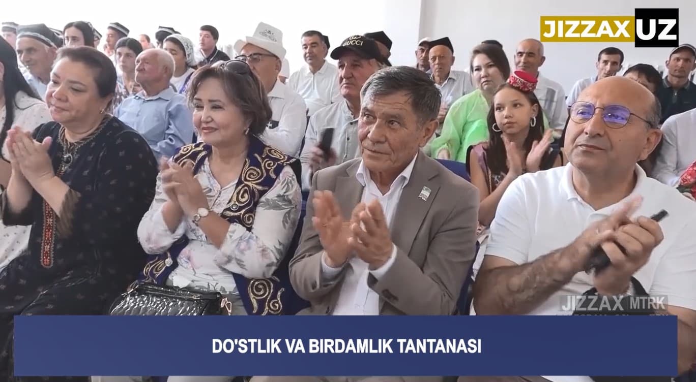 🎥 Видеорепортаж: Жиззах вилоятида Халқлар дўстлиги куни кенг нишонланди