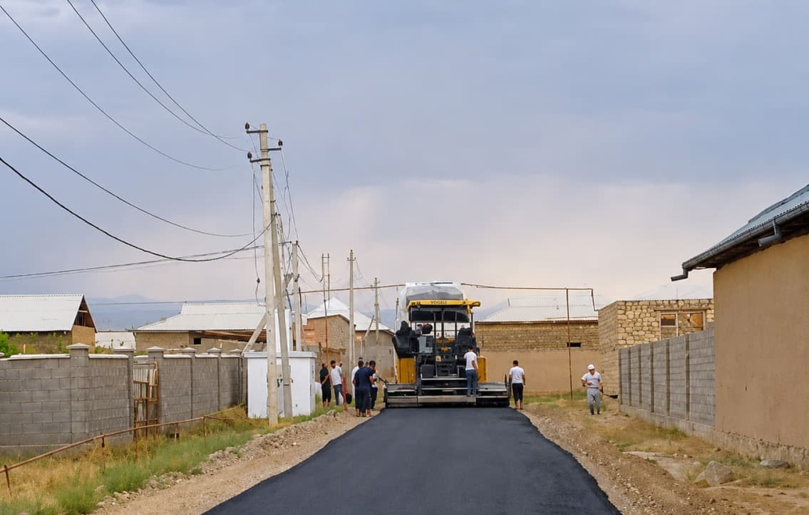 ZOMINDA MAHALLALAR INFRASTRUKTURASI YANGILANIB, AHOLI UCHUN QULAY SHAROITLAR YARATILMOQDA