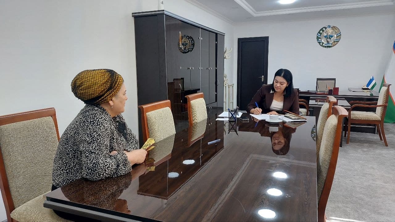 Hokim o‘rinbosari ishtirokida fuqarolar qabuli o‘tkazildi