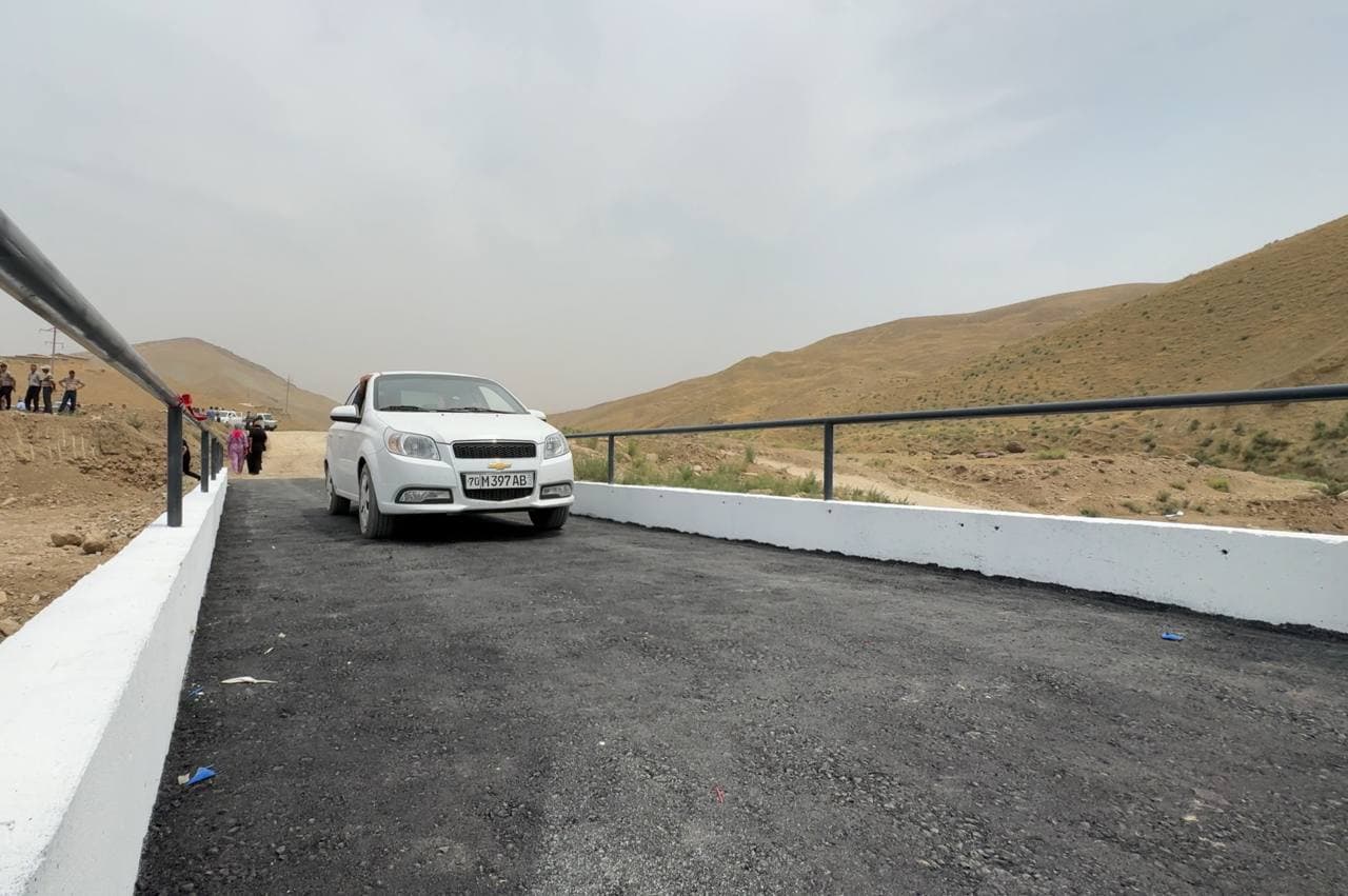 Dehqonobodning Oqmachit mahallasida ikkita yangi ko‘prik ishga tushdi